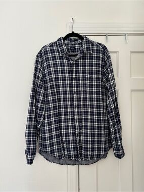J.Crew Mens Double Weave Classic Fit Button Down